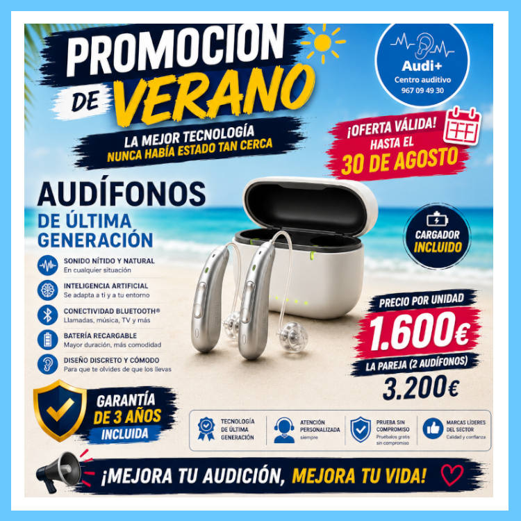 Promoción verano audífonos