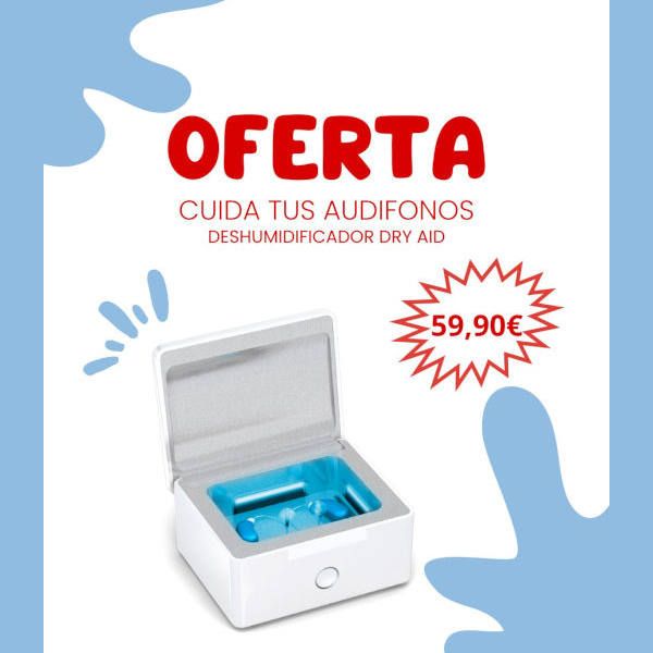 oferta Deshumidificador Audífonos